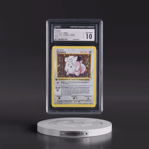 1999 Base Set #5/102 Clefairy - 1st Edition Holo (CGC 10 GEM MINT)