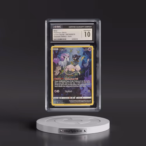 2023 Crown Zenith #GG10/GG70 Mew - Galarian Gallery Holo (CGC 10 GEM MINT)