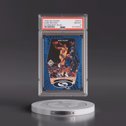 1998 UD Choice Starquest #SQ13 Kobe Bryant - Blue (PSA 8 NM-MT)
