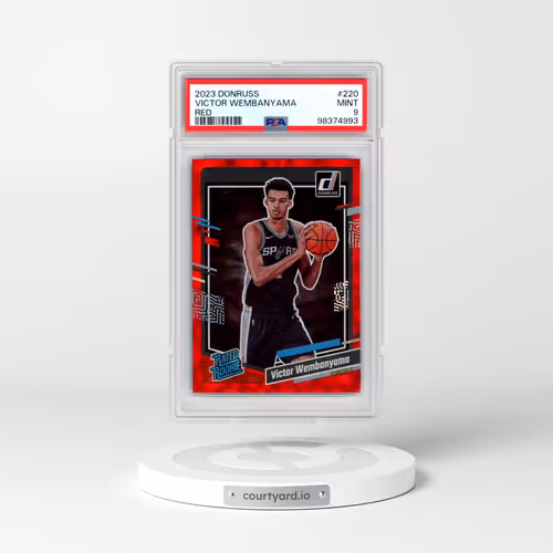 2023 Panini Donruss #220 Victor Wembanyama - Red (PSA 9 MINT)