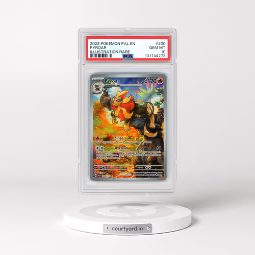 2023 Pokémon Pal EN-Paldea Evolved #200 Pyroar - Illustration Rare (PSA 10 GEM MINT)