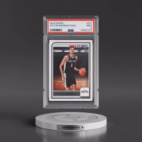 2023 Panini NBA Hoops #277 Victor Wembanyama (PSA 9 MINT)
