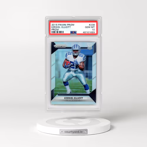 2016 Panini Prizm #238 Ezekiel Elliott - Prizm (PSA 10 GEM MINT)