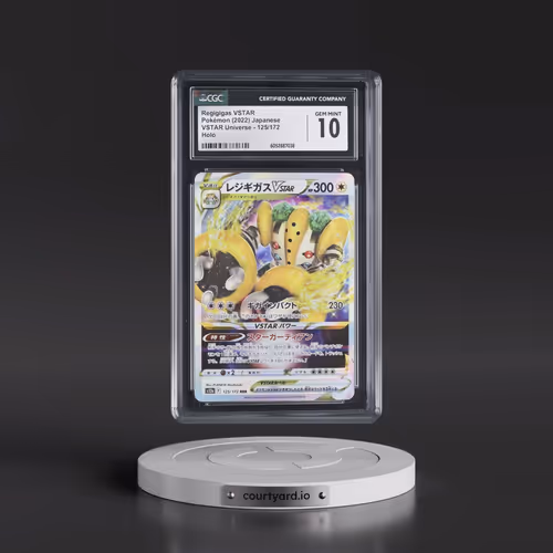 2022 VSTAR Universe #125/172 Regigigas VSTAR - Holo (CGC 10 GEM MINT)