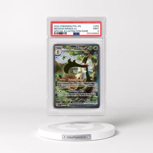 2023 Pokémon Pal EN-Paldea Evolved #256 Meowscarada EX - Holo Special Illustration Rare (PSA 9 MINT)