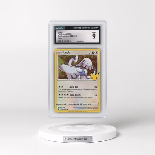2021 Celebrations #022/025 Lugia - Holo (CGC 9 MINT)