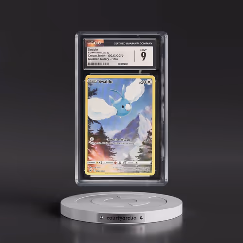 2022 Crown Zenith #GG27/GG70 Swablu - Galarian Gallery Holo (CGC 9 MINT)