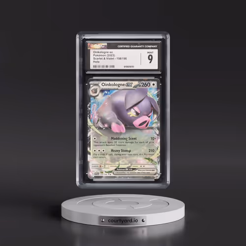 2023 Pokémon Svi EN-Scarlet & Violet #158 Oinkologne EX - Holo (CGC 9 MINT)