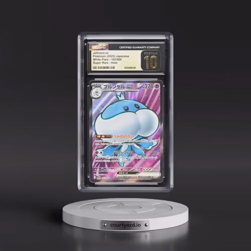 2025 White Flare - sv11W #162/086 Jellicent ex - Super Rare Holo (CGC 10 PRISTINE)