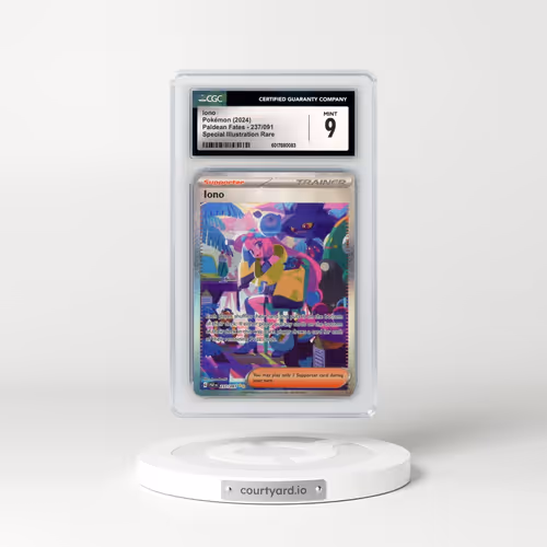 2024 Paldean Fates - PAF EN #237/091 Iono - Special Illustration Rare (CGC 9 MINT)