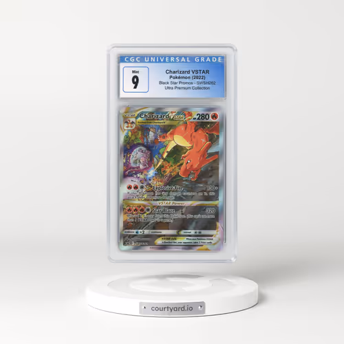 2017 Black Star Promos - Sword & Shield #SWSH262 Charizard VSTAR - Holo Ultra-Premium Collection (CGC 9 MINT)