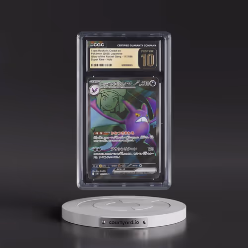 2025 Glory of the Rocket Gang - sv10 #117/098 Team Rocket's Crobat ex - Super Rare Holo (CGC 10 PRIS