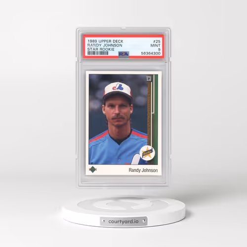 1989 Upper Deck #25 Randy Johnson - Star Rookie (PSA 9 MINT)