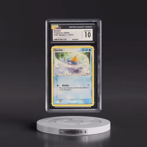 2004 POP Series 1 #14/17 Surskit (CGC 10 GEM MINT)