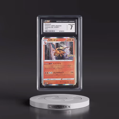 2022 Pokémon GO #010/071 Charizard - Holo (CGC 7 NM)