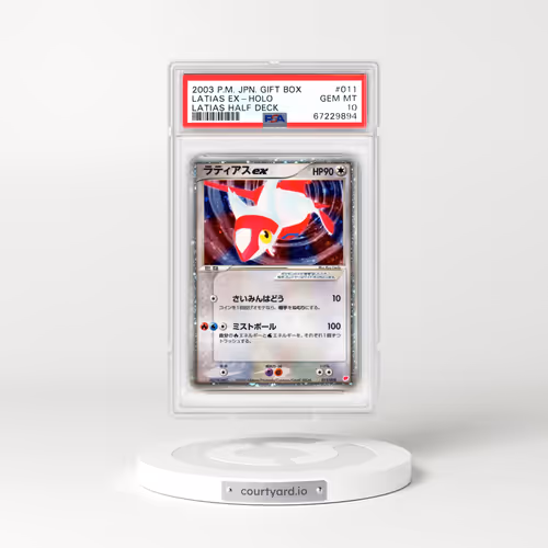 2003 Japanese Gift Box Latias Half Deck #11 Latias EX - Holo (PSA 10 GEM MINT)