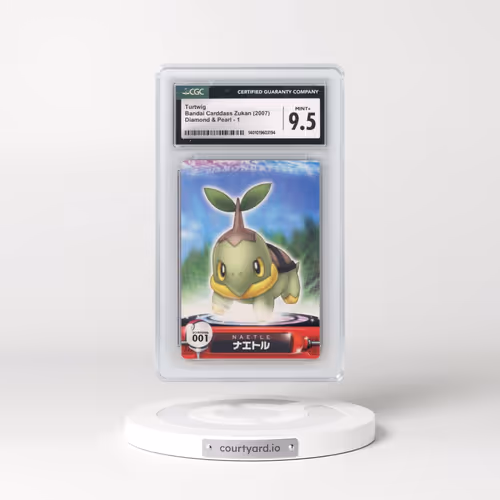 2007 Diamond & Pearl #001 Turtwig (CGC 9.5 MINT+)