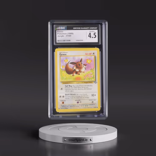 1999 Jungle #51/64 Eevee (CGC 4.5 VG-EX+)