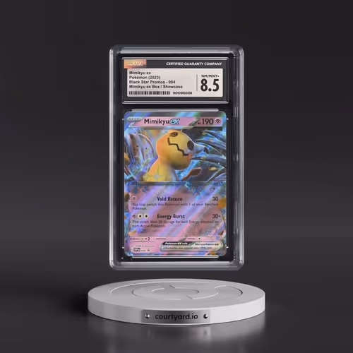 2023 Pokémon Svp EN-SV Black Star Promo #004 Mimikyu EX - Holo Mimikyu EX Sealed Product Promo (CGC