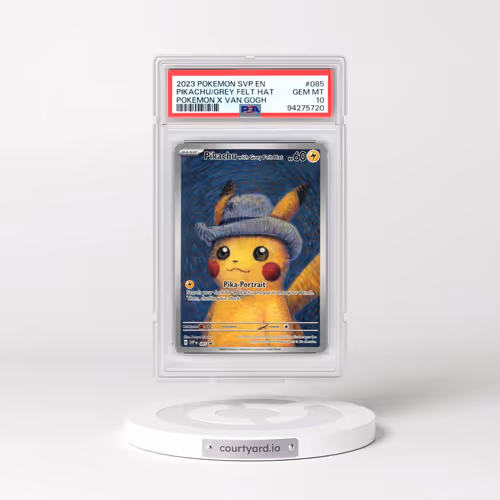 2023 Pokémon Svp EN-SV Black Star Promo #085 Pikachu With Grey Felt Hat - Pokemon X Van Gogh (PSA 10