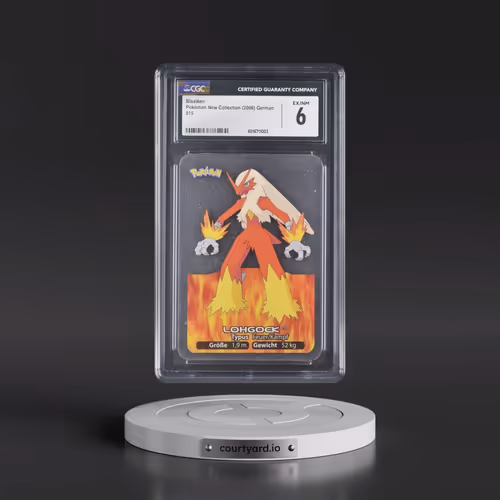 2006 Pokémon New Collection (2006)(2005 on Card) #015 Blaziken (CGC 6 EX-NM)