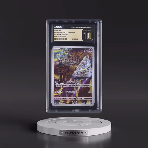 2023 Violet ex #086/078 Drowzee - Art Rare Holo (CGC 10 PRISTINE)