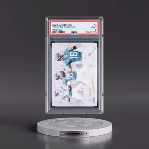2023 Panini Luminance Vestige #4 Trevor Lawrence (PSA 9 MINT)