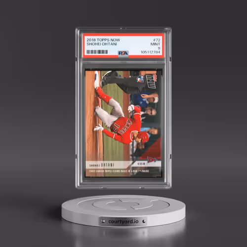 2018 Topps Now #72 Shohei Ohtani (PSA 9 MINT)