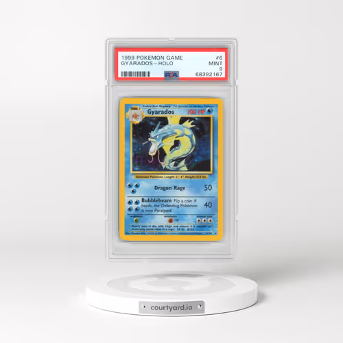 1999 Pokémon Game #6 Gyarados - Holo (PSA 9 MINT)