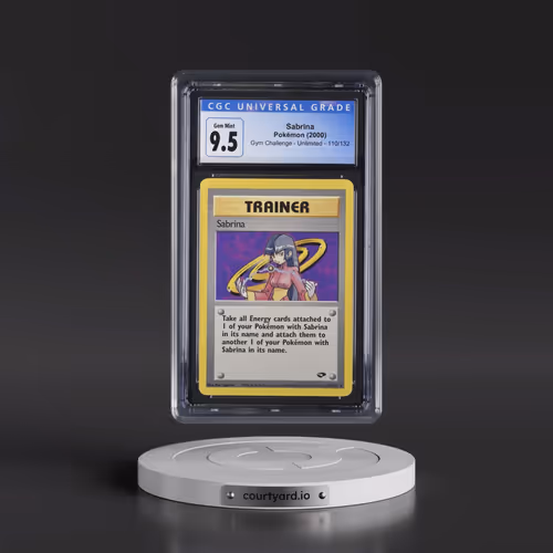 2000 Gym Challenge #110/132 Sabrina (CGC 10 GEM MINT)