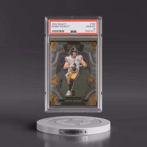 2022 Panini Select #182 Kenny Pickett (PSA 10 GEM MINT)