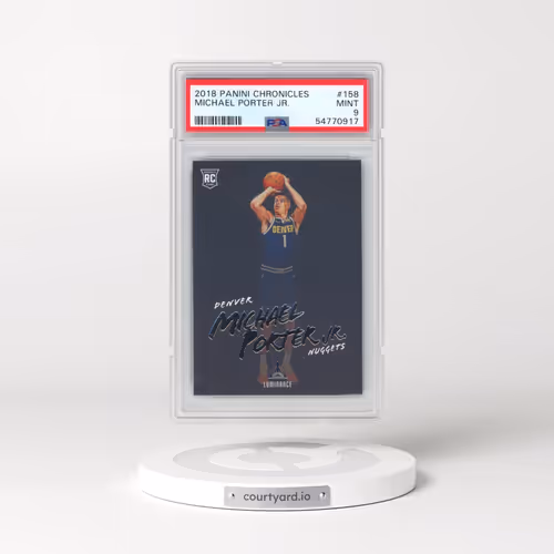 2018 Panini Chronicles #158 Michael Porter Jr. (PSA 9 MINT)