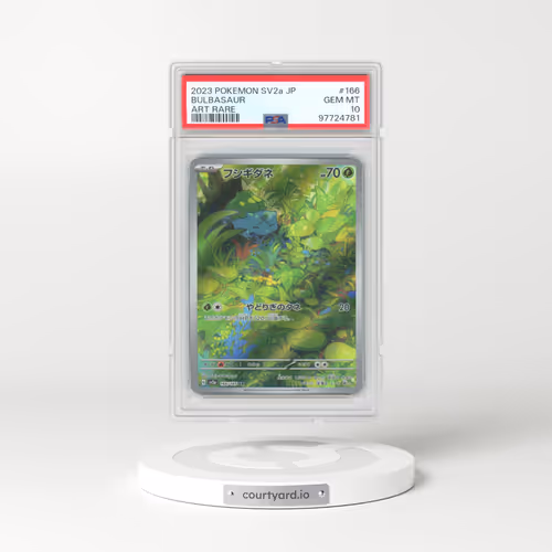 2023 Pokémon Sv2a-Pokemon 151 #166 Bulbasaur - Art Rare (PSA 10 GEM MINT)