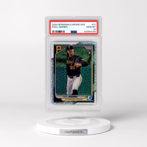 2024 Bowman Chrome Mega Box #31 Paul Skenes (PSA 10 GEM MINT)