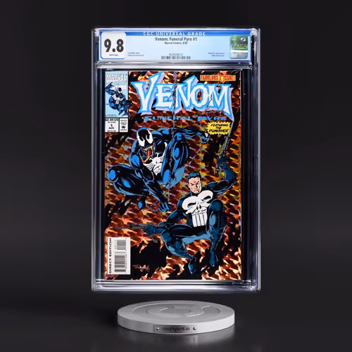 Venom: Funeral Pyre #1 CGC 9.8 White Pages (Marvel Comics, 8/93)