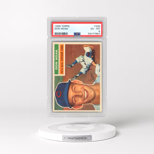 1956 Topps #335 Don Hoak (PSA 6 EX-MT)