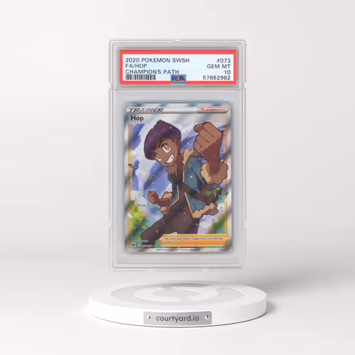 2020 Pokémon Sword & Shield Champion's Path #073 Hop - Full Art (PSA 10 GEM MINT)