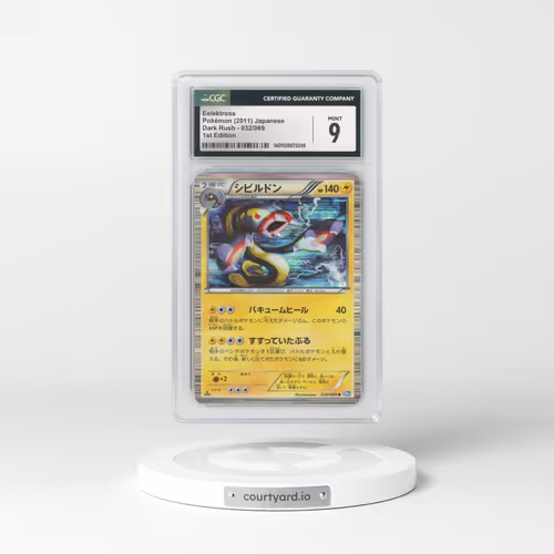 2011 Dark Rush #032/069 Eelektross - 1st Edition Holo (CGC 9 MINT)
