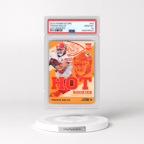 2013 Panini Score Hot Rookies #43 Travis Kelce (PSA 10 GEM MINT)