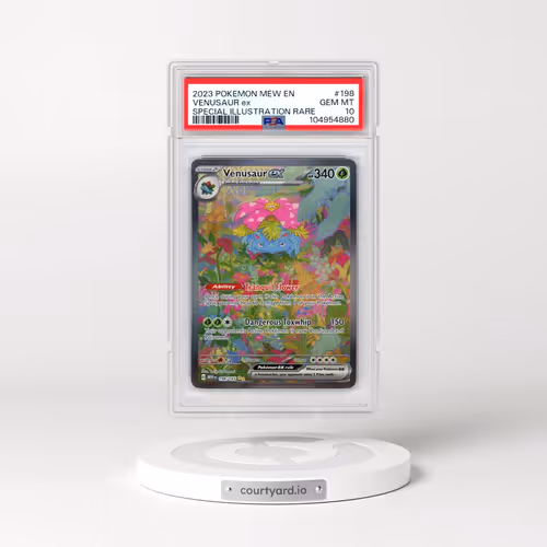 2023 Pokémon Mew EN-151 #198 Venusaur EX - Holo Special Illustration Rare (PSA 10 GEM MINT)