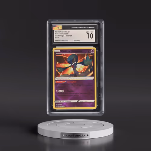 2022 Lost Origin #069/196 Radiant Gardevoir - Holo (CGC 10 GEM MINT)