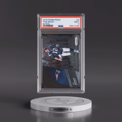 2015 Panini Prizm Intros #I5 Tom Brady (PSA 9 MINT)