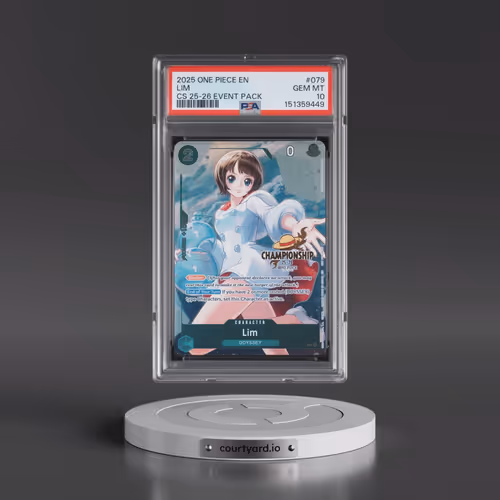 2025 One Piece Championship 2025-26 Event Pack #079 Lim (PSA 10 GEM MINT)