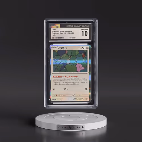 2023 Pokémon Card 151 #132/165 Ditto - Holo (CGC 10 GEM MINT)