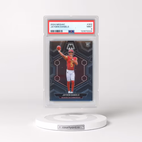 2024 Panini Mosaic #302 Jayden Daniels (PSA 9 MINT)