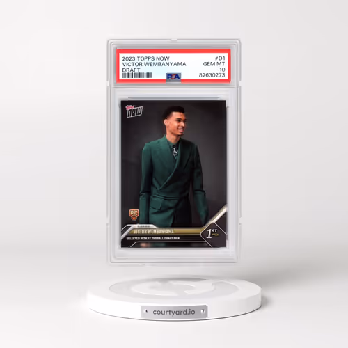 2023 Topps Now Draft #D1 Victor Wembanyama (PSA 10 GEM MINT)