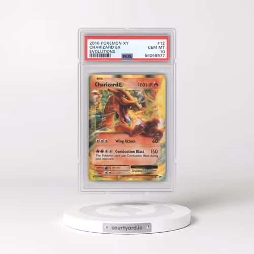 2016 Pokémon XY Evolutions #12 Charizard EX - Holo (PSA 10 GEM MINT)