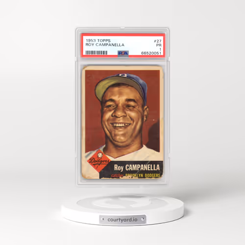 1953 Topps #27 Roy Campanella (PSA 1 PR)
