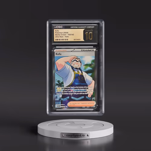 2024 Pokémon Scr EN-Stellar Crown #165 Kofu - Ultra Rare (CGC 10 PRISTINE)