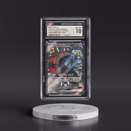2023 Shiny Treasure ex #333/190 Iron Treads ex (CGC 10 GEM MINT)